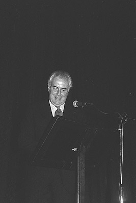 Gough Whitlam at Defend the ABC meeting, Melbourne Town Hall, 23rd November 1976