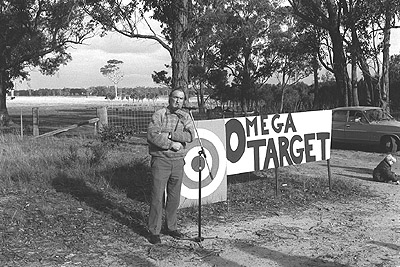 Tom Matthews at Stop Omega Campaign rally in Yarram, 14th August 1977