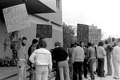 Omega protest, 10th November 1978