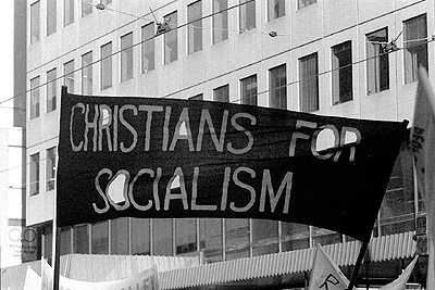 Anti-Fraser government demonstration - banners.