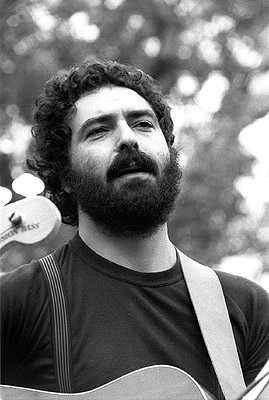 Joe Paollaci at the People for Nuclear Disarmament (PND) rally, March 1983.