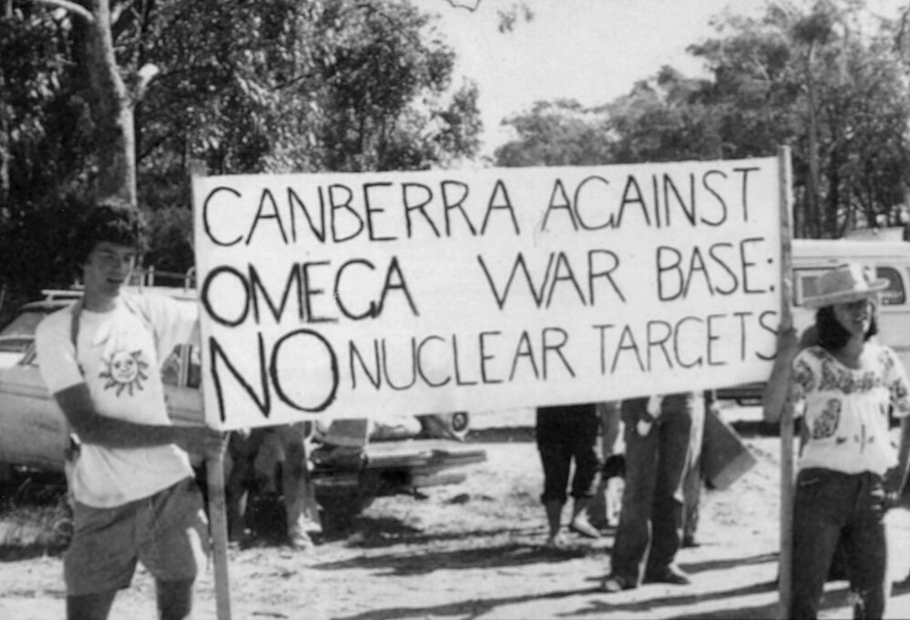 Stop Omega Campaign rally in Yarram, 14th August 1977.