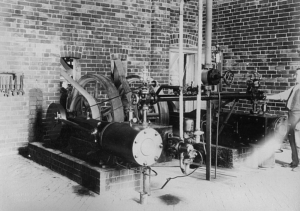 Engine for driving Mill Plant