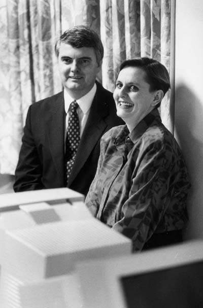 Sally Walker and Mark Armstrong.