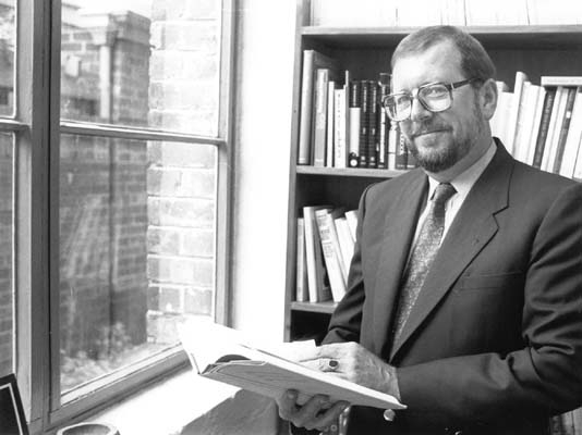 Dr. Bernard Muir (?), English Department
