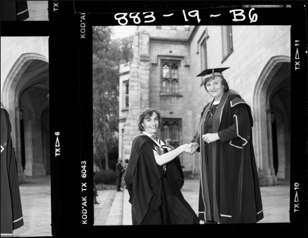 Marles, Fay and graduating daughter