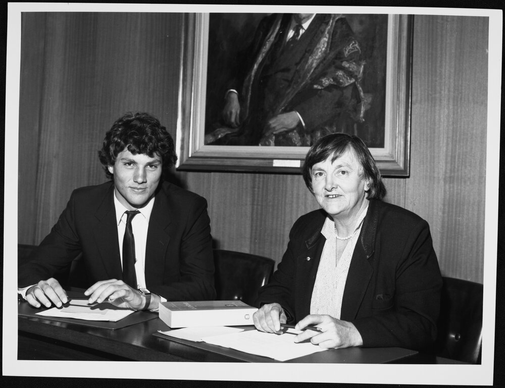 Marles, Fay and son Richard