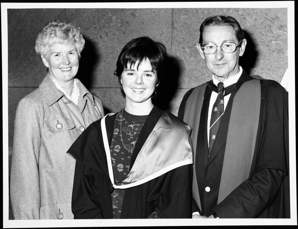 Stevens, Professor Len and family