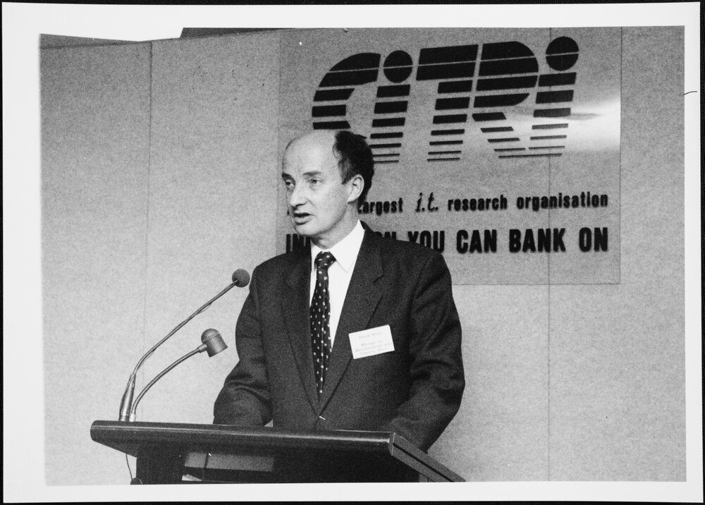 White, David, State Minister at CiTRi (Collaborative Information Technology Research Institute) Launch