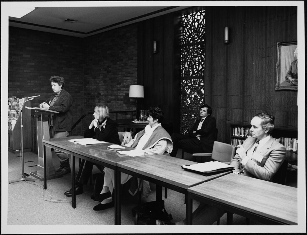 Fels, Bob (right), Warden of International House