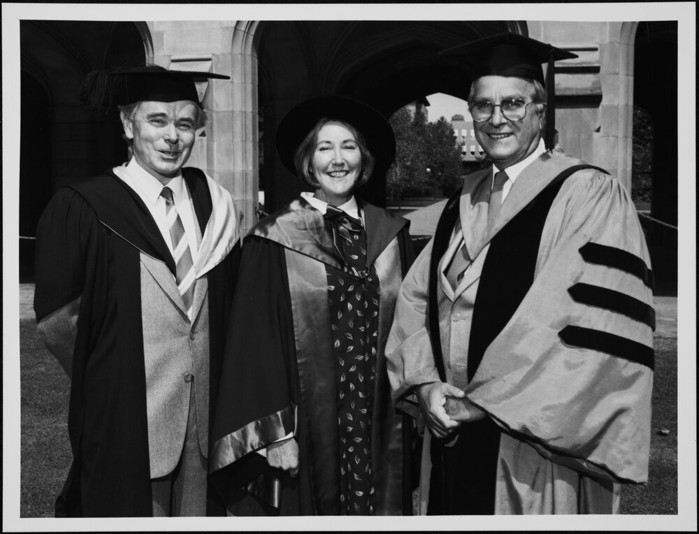 Fels, Bob, Dr Marie Fels and Professor Greg Dening