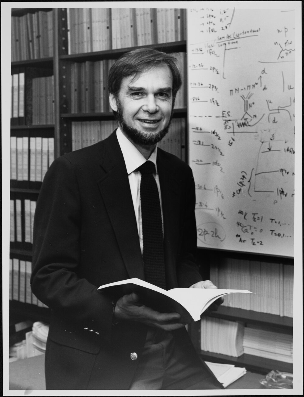 Crawley, Dr Gerard, distinguished Physics graduate.