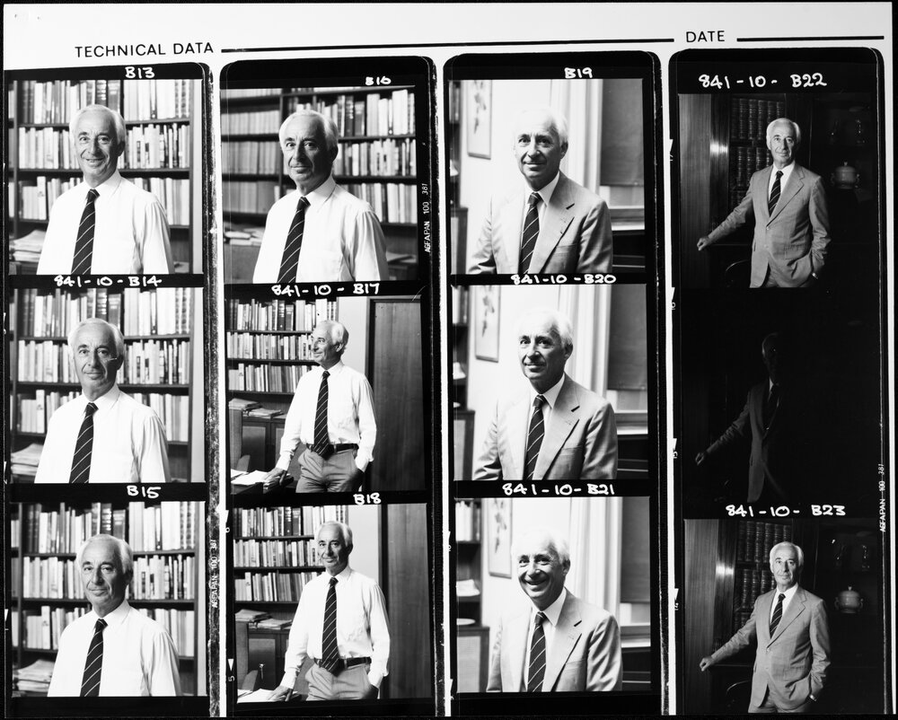 Caro, Professor David, Vice Chancellor. Jan 1984