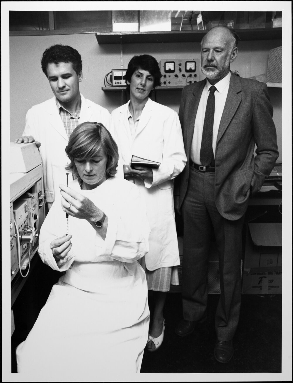 Pittard, Prof Jim (right)