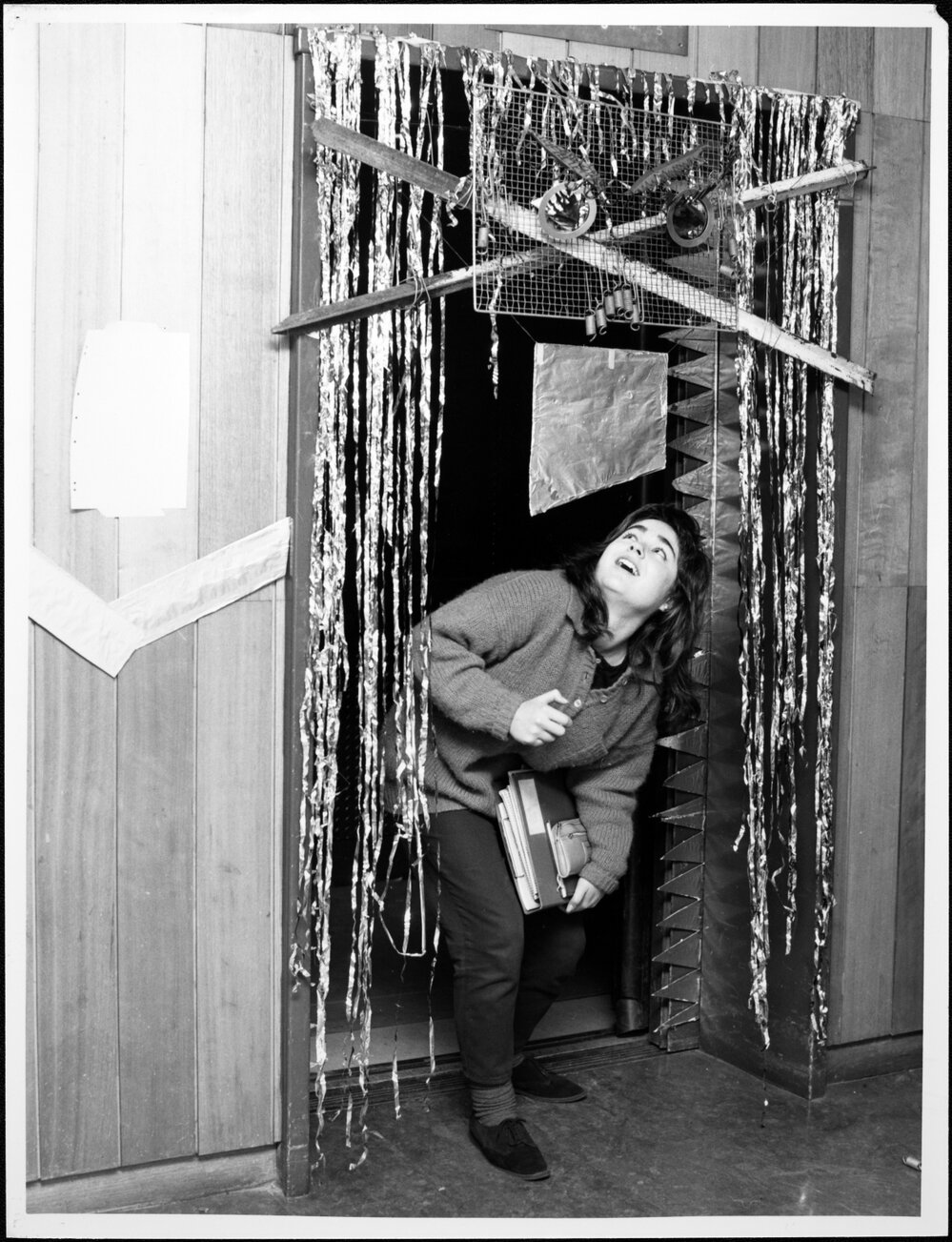 Architecture - Projects and Designs. First year students&rsquo; project, designing different doorways. 1986