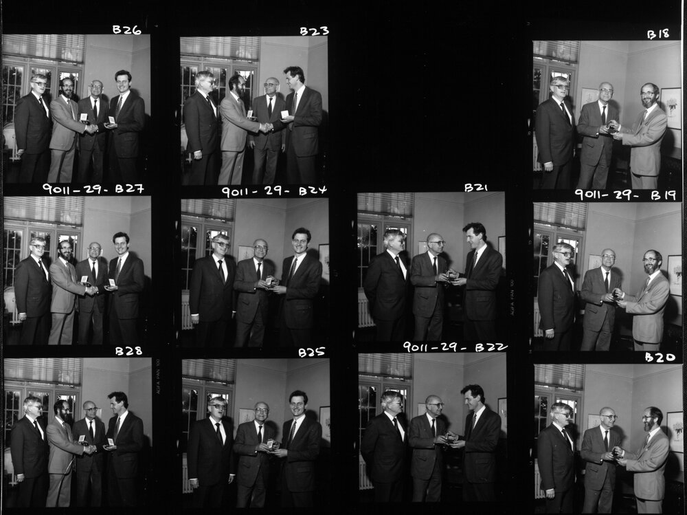 Whitwell, Dr Greg, medal presentation