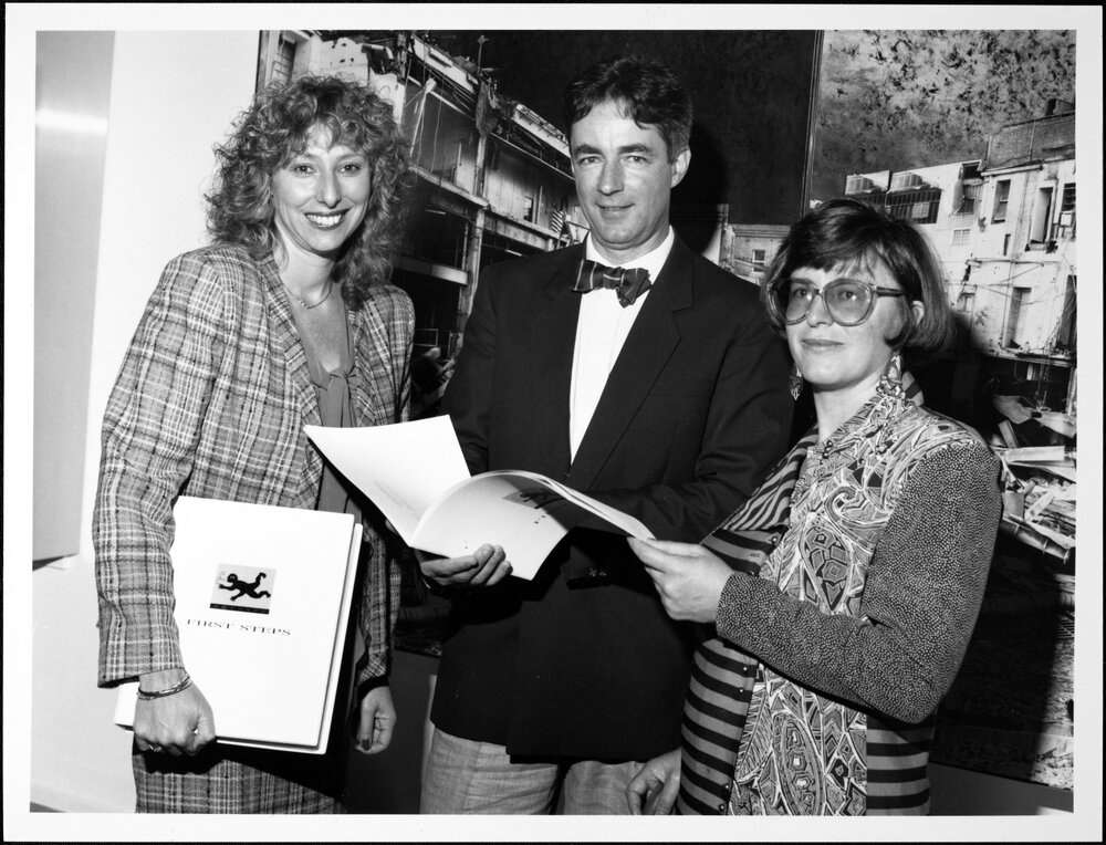 Artsafe Project. Ricci Swart, Head of the University&rsquo;s television production unit; Dr Michael Nott, Director of the Artsafe Project; and Rhonda Galbally, Director of Vic Health, at the &nbsp;launch of the Artsafe Project. Artsafe video