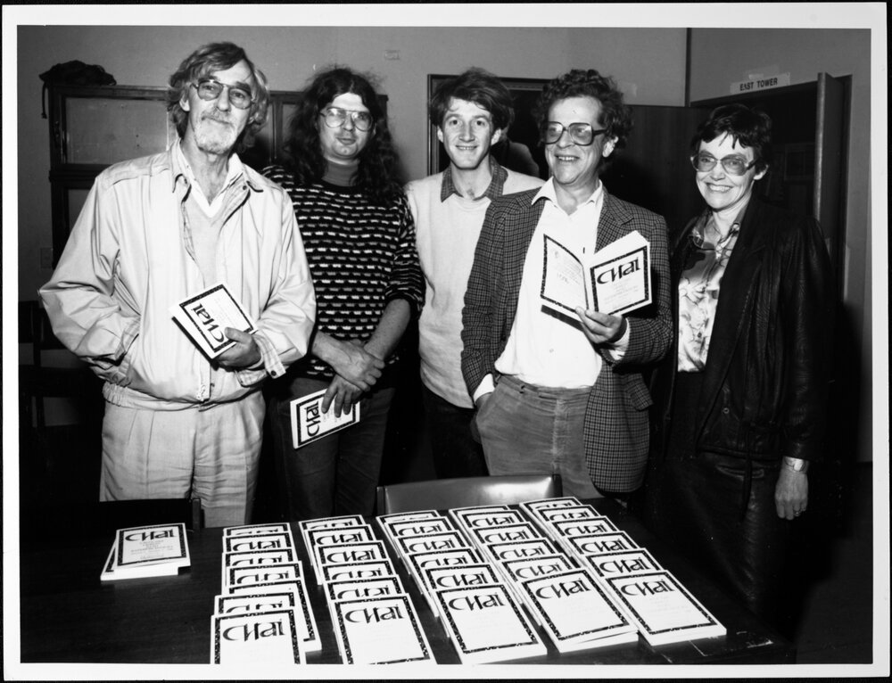 Asian Studies. From left Donald F. Miller, Department of Politics, Melbourne; Dr Greg Bailey, Religious Studies, La Tribe; Chi&rsquo;s...
