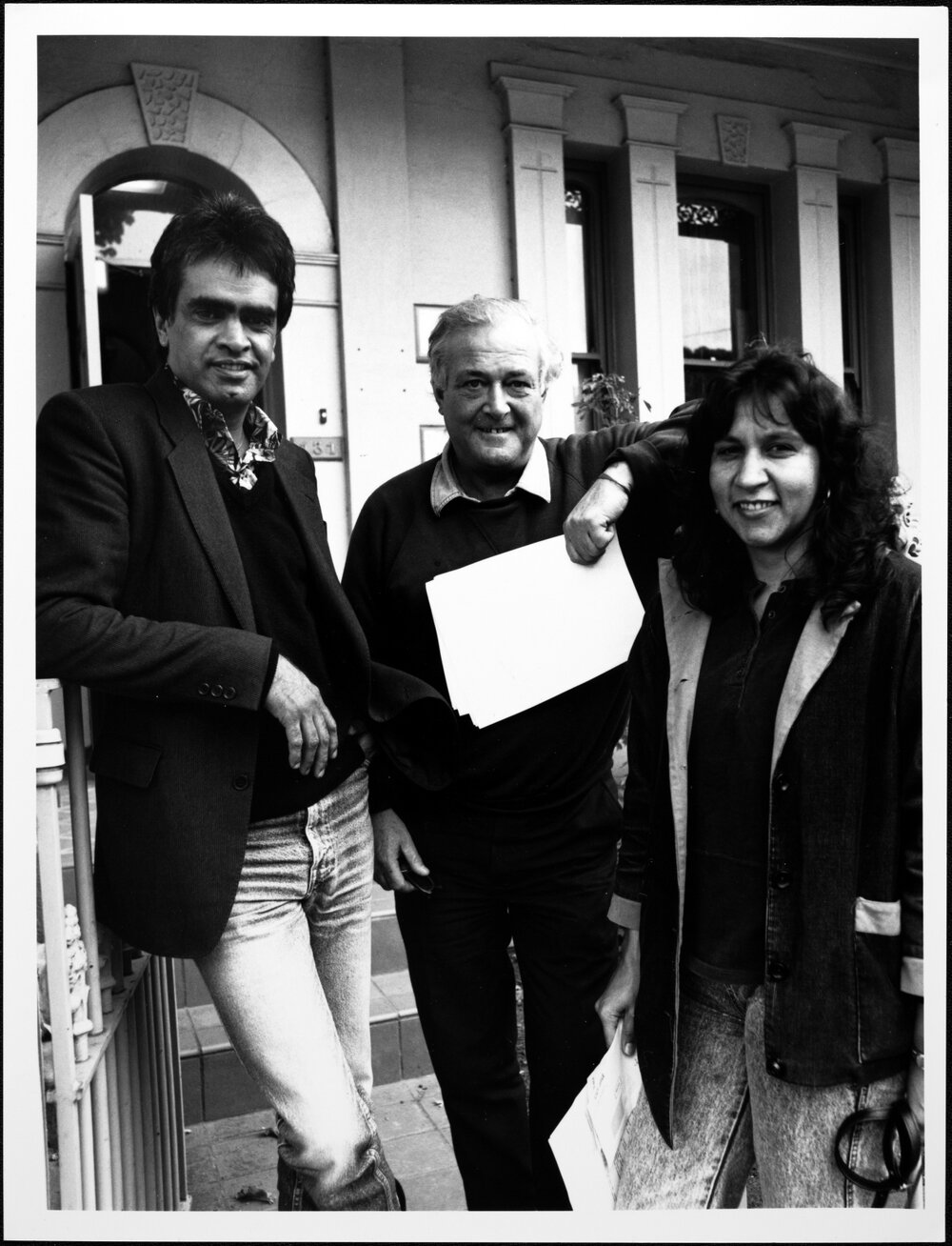 Australian Centre. Gary Foley, Dinny O&rsquo;Hearn and Sandra Bailey