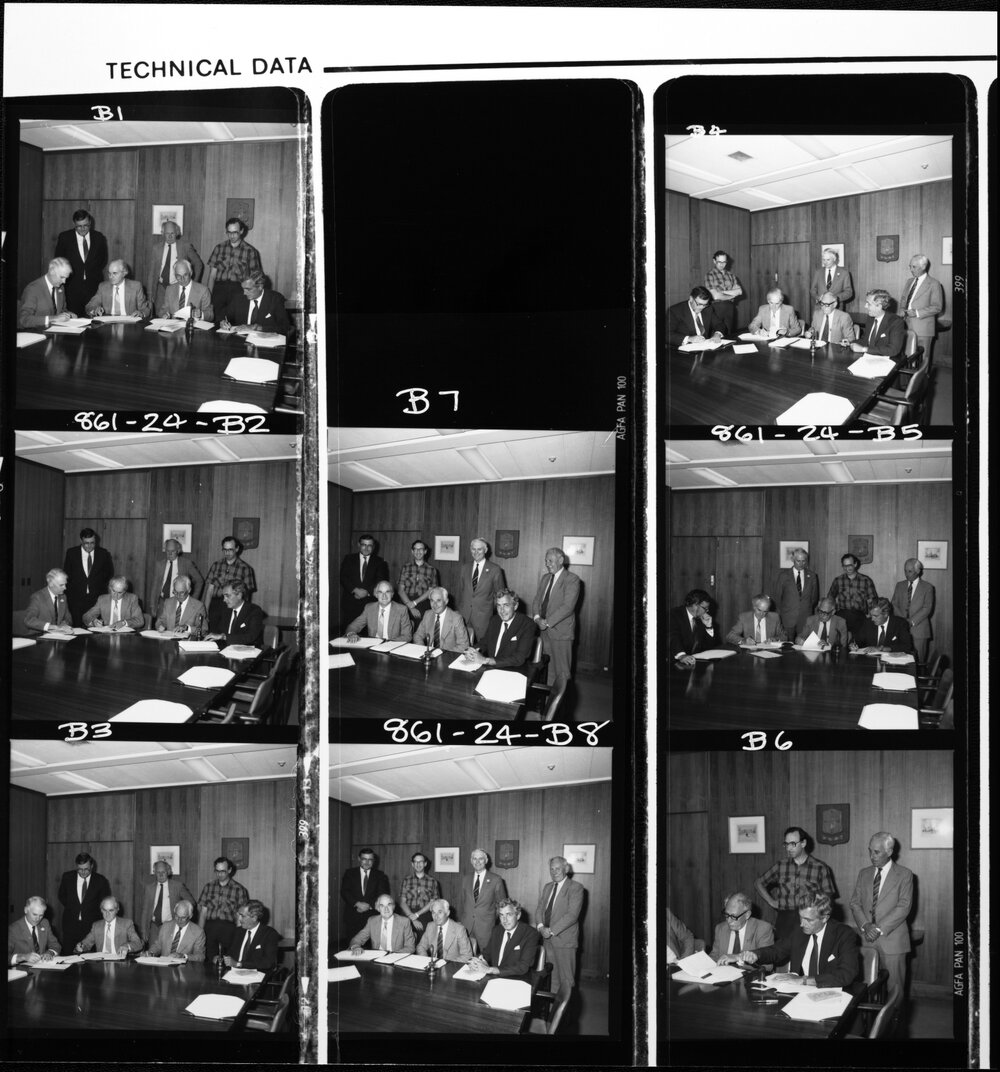 Australian Institute of Judicial Administration. Signing of the agreement of affiliation of the Institute with the University. Jan/Feb 1986
