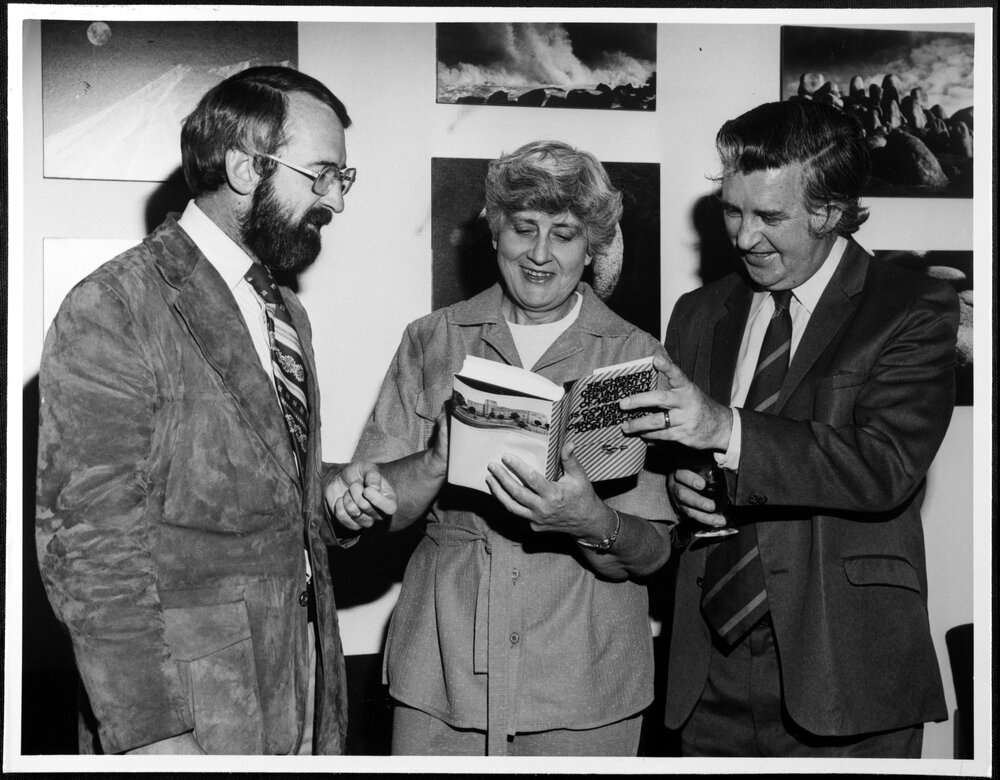 Book Launches. Chemistry book launch. Malcolm Calder, Joan Redford and Tom O&rsquo;Donnell