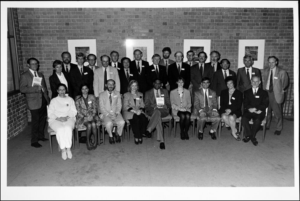 Book Launches. Contributing authors to &lsquo;Clinical Psychiatry&rsquo; at University House. 10 Mar 1994