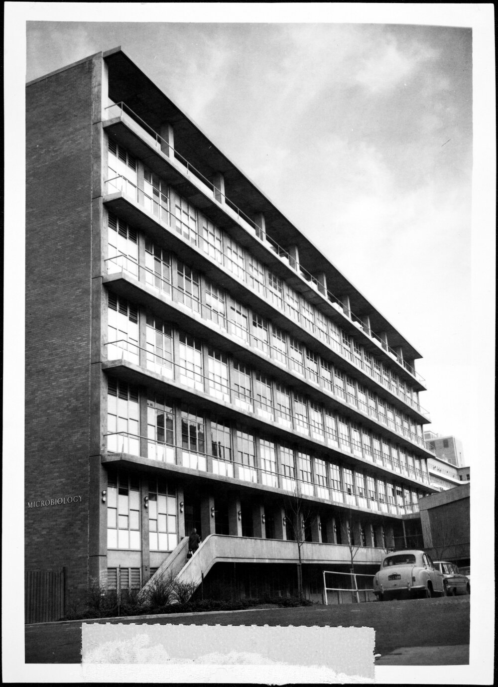 Microbiology Building. &nbsp;July 1967