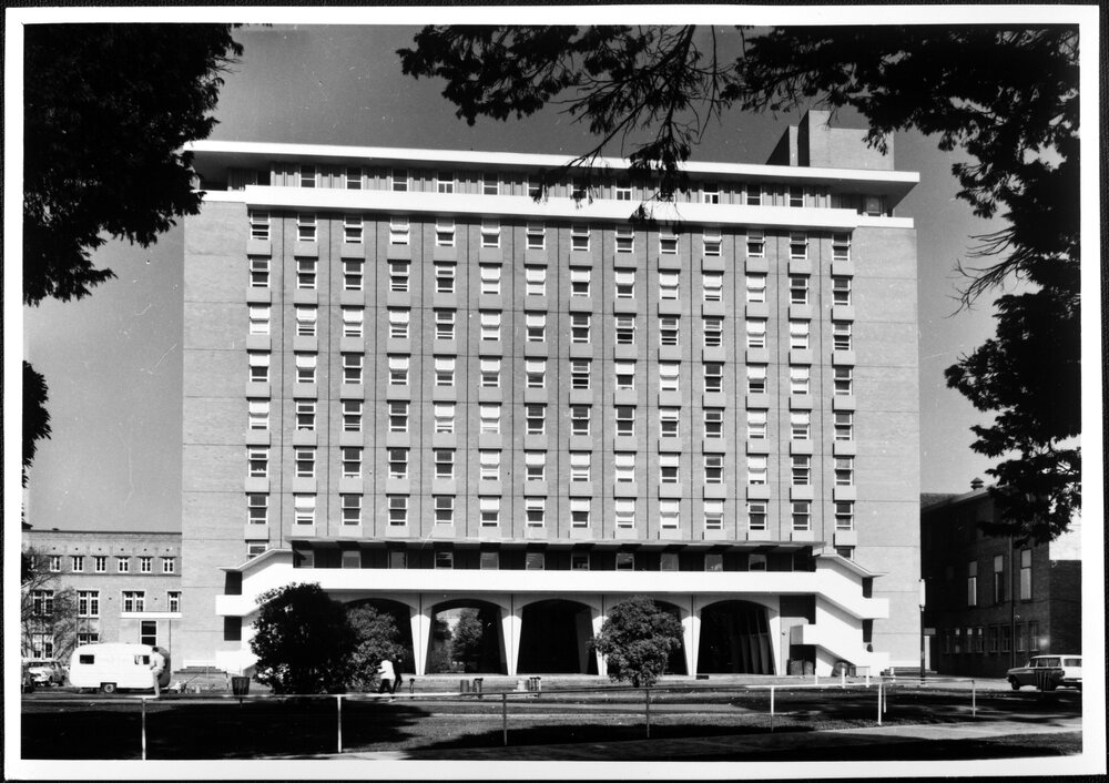 Admin (Raymond Priestley) Building. 1970