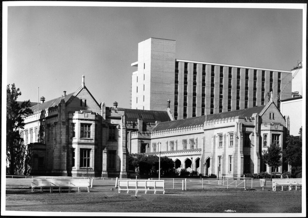 Law School and Raymond Priestley Building. 1969