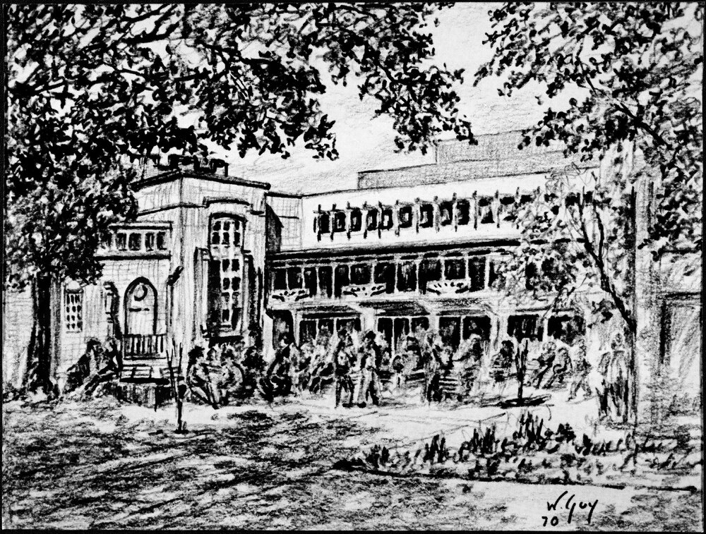 The Union - drawing of interior