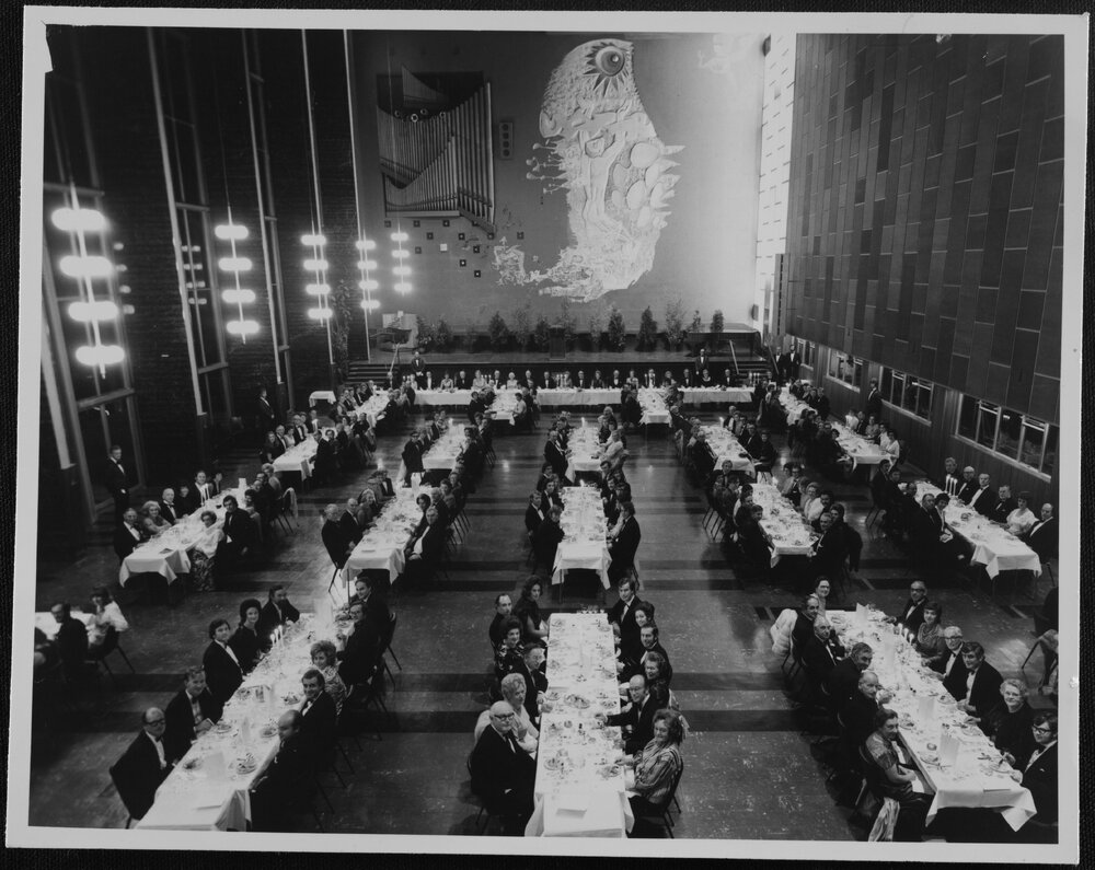 Wilson Hall, Law School Banquet. 1973