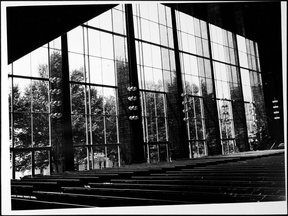 Wilson Hall - interior. 1970