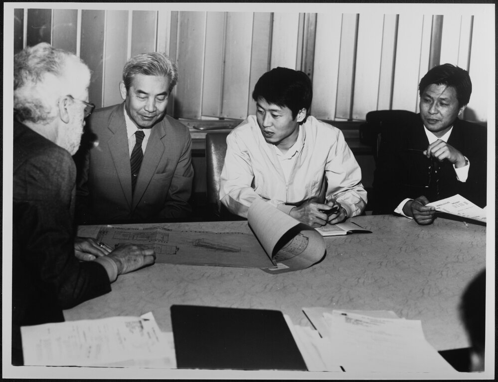 Chinese Librarian at University Library