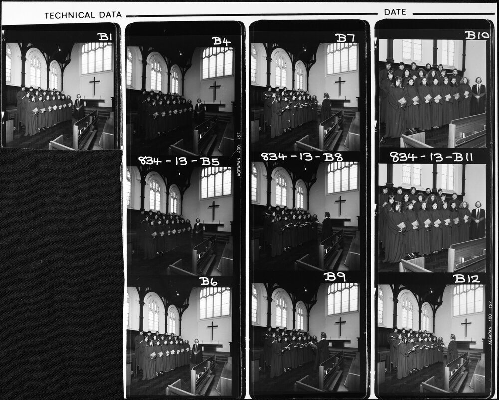 Ormond College Choir. 1983