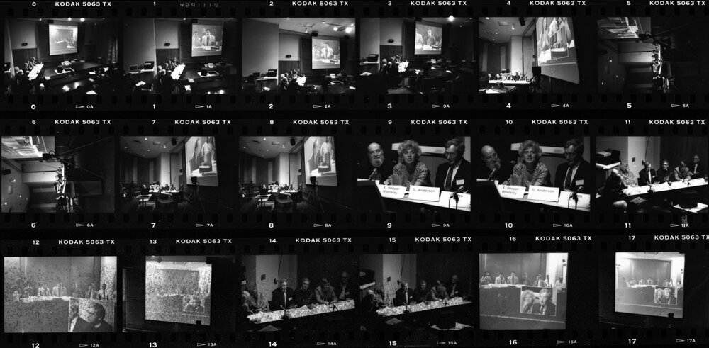 Engineering Conference. A moment from the &lsquo;Future directions in engineering education&rsquo; panel session, staged in the Medley Theatre.