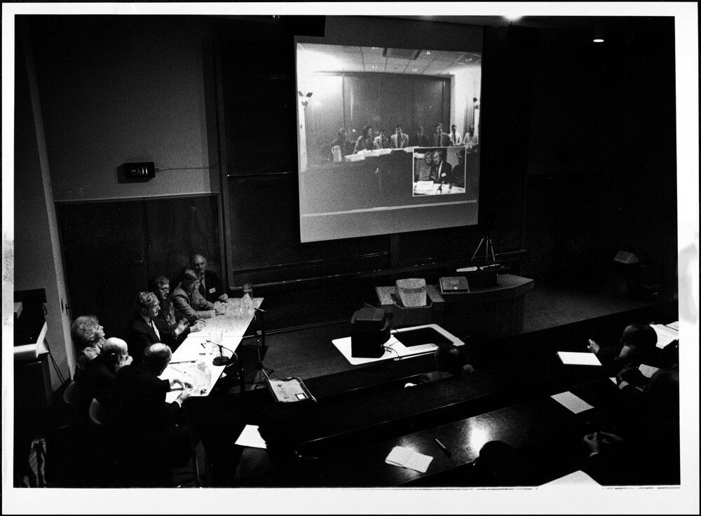 Engineering Conference. A moment from the &lsquo;Future directions in engineering education&rsquo; panel session, staged in the Medley Theatre.