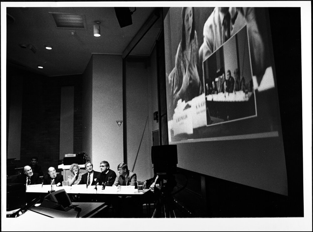 Engineering Conference. A moment from the &lsquo;Future directions in engineering education&rsquo; panel session, staged in the Medley Theatre.