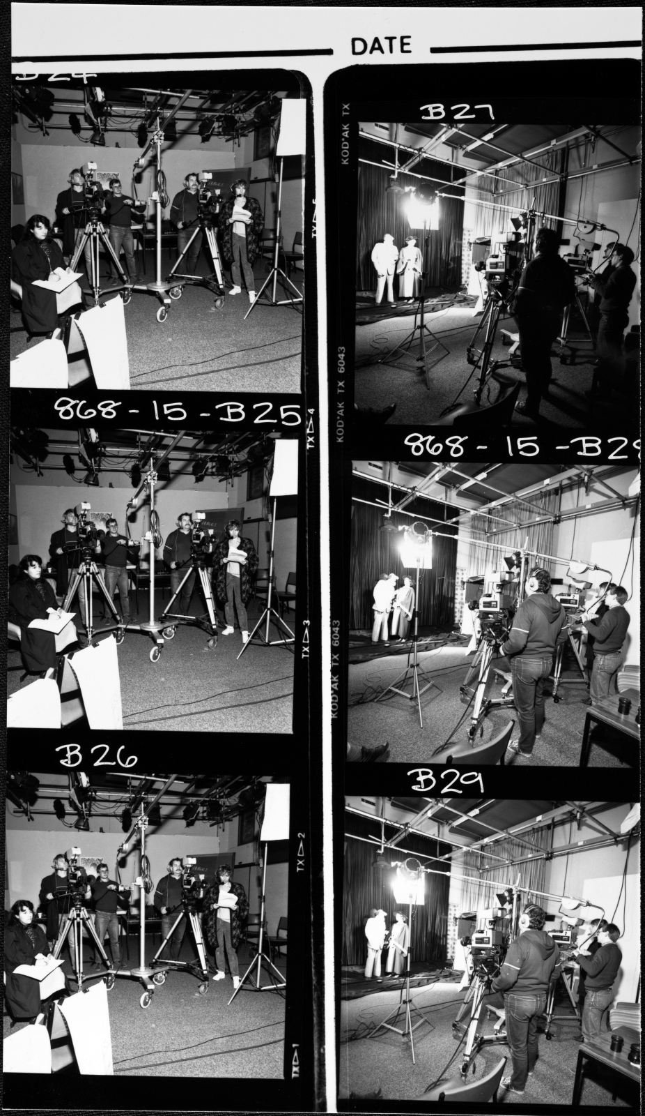 Equal Opportunity. Filming &lsquo;The Silk Hat Trick&rsquo; video. 1986