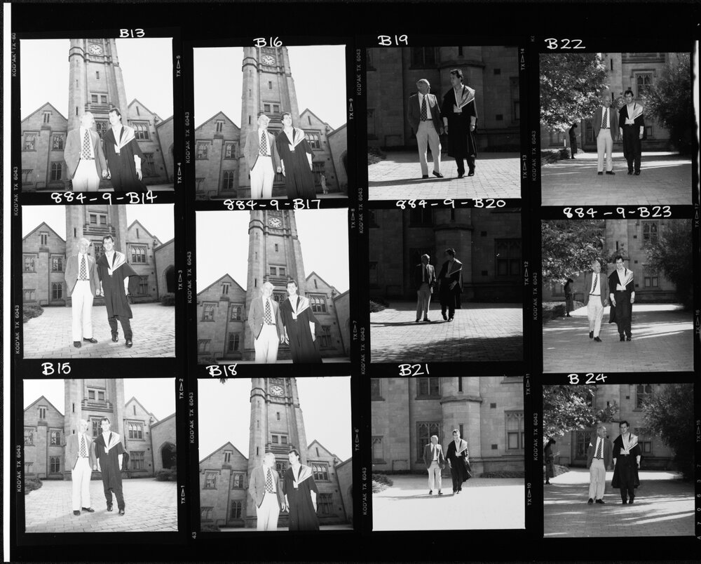 Strahan, Frank, and son