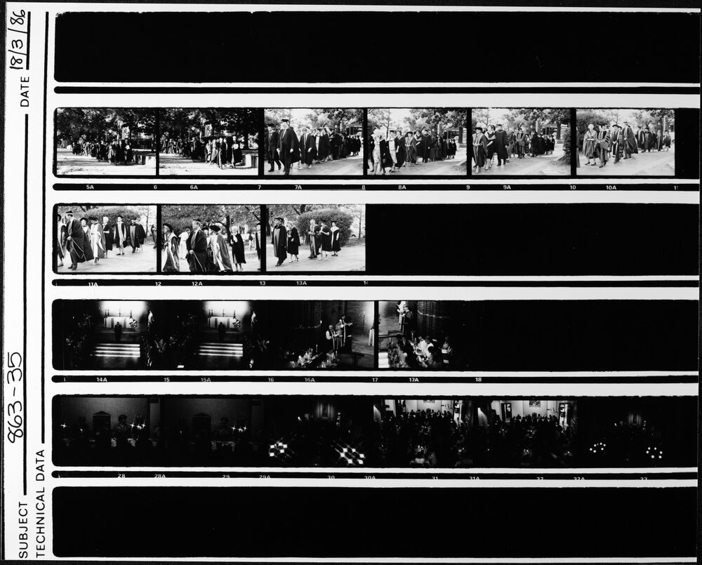 Janet Clarke Hall. Centenary Church Service