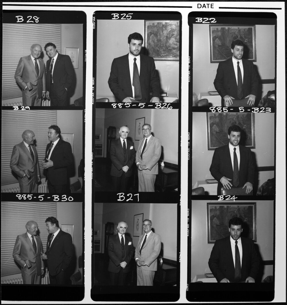 Jewish Studies dinner. 1988