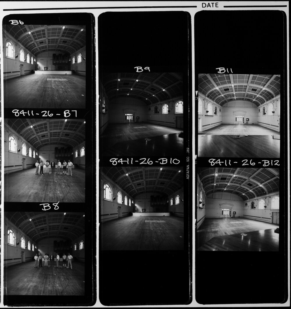 Music Faculty. Interior of Melba Hall