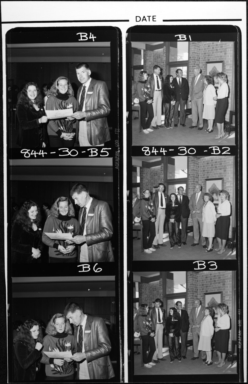 Political Science Survey. Prof Alex Wearing and survey interviewers. May 1984