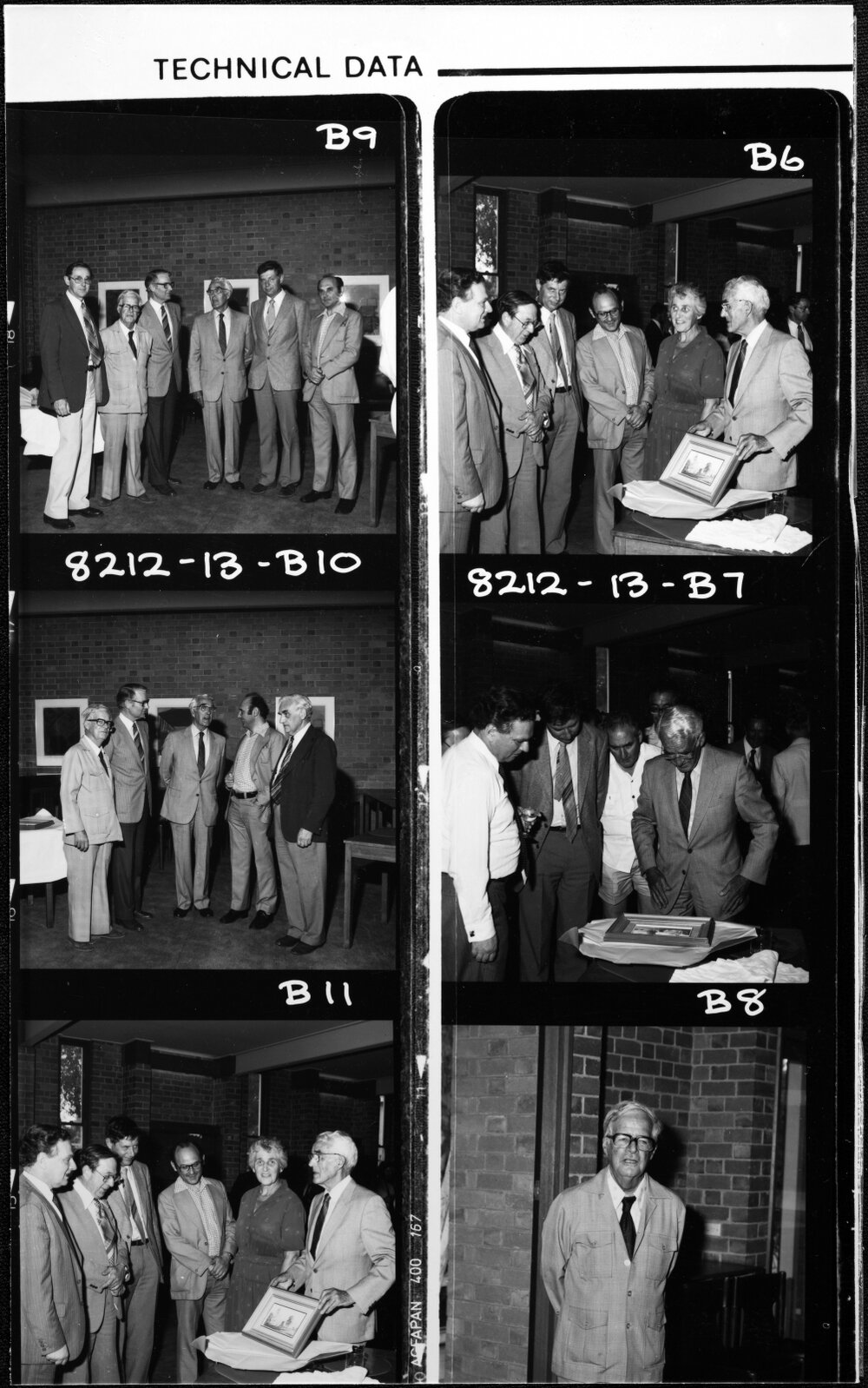 Retirement function for Arthur Ferguson, Reader in Electronics - Electrical Engineering. Dec 1982