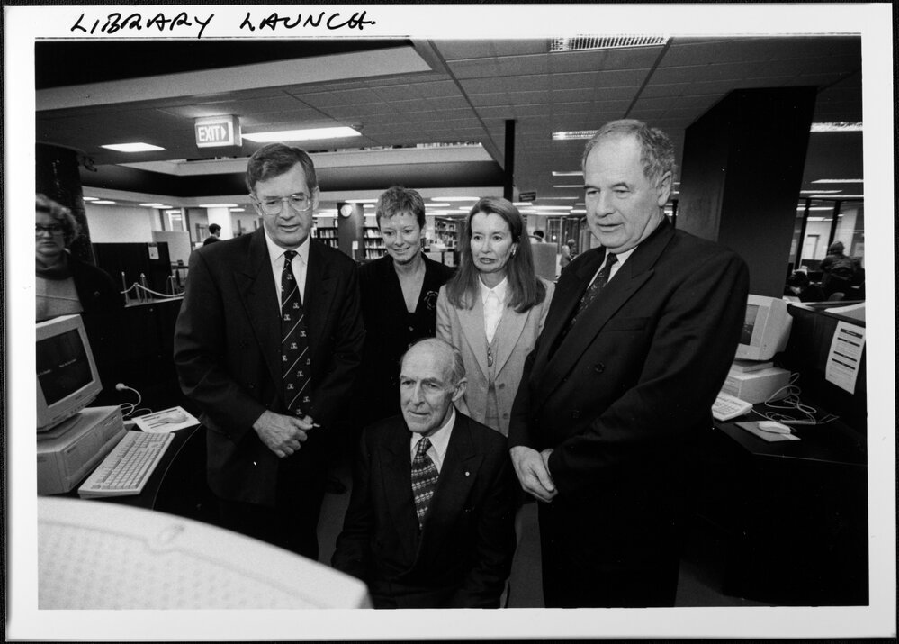 University Library - Event. Library launch. 1997