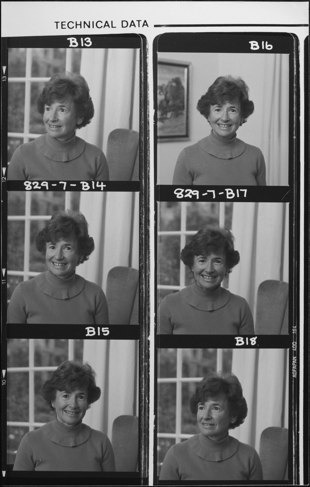 Caro, Mrs Fiona. 7 Sep 1982