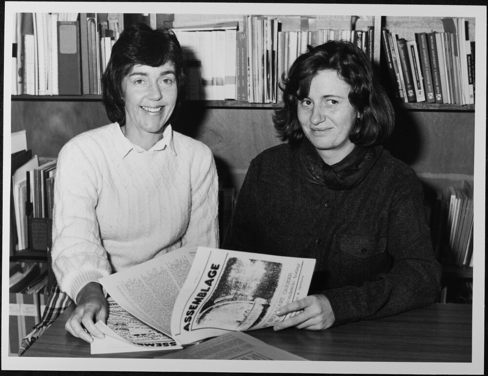 Carter, Barbara (left). 8 May 1985