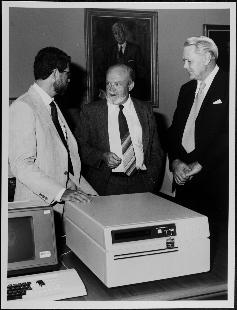 Poole, Professor Peter (centre) and Professor Whitton