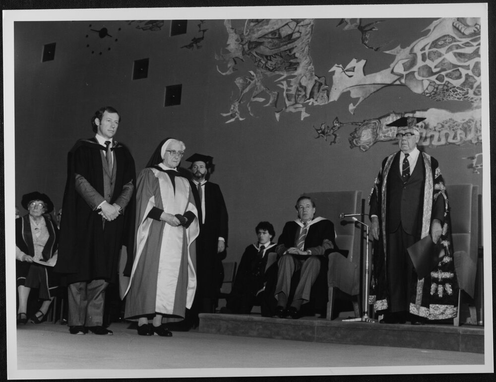 Conferring - Chancellor Wright and others