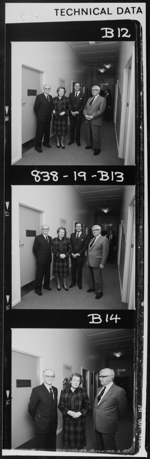 Medicine - group outside Nicholas Slezak Cancer Research Data  room at Surgery at Austin Hospital